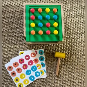 Lovevery Match & Tap Hammer Box from The Investigator Play Kit for Months 31-33